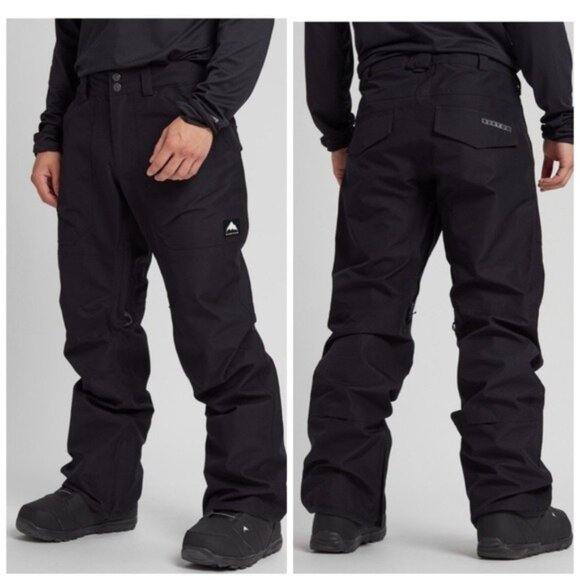 Burton Ballast Gore-Tex XS Men’s Snowboard Ski Pants Black XS Winter Wanderer - Picture 1 of 10